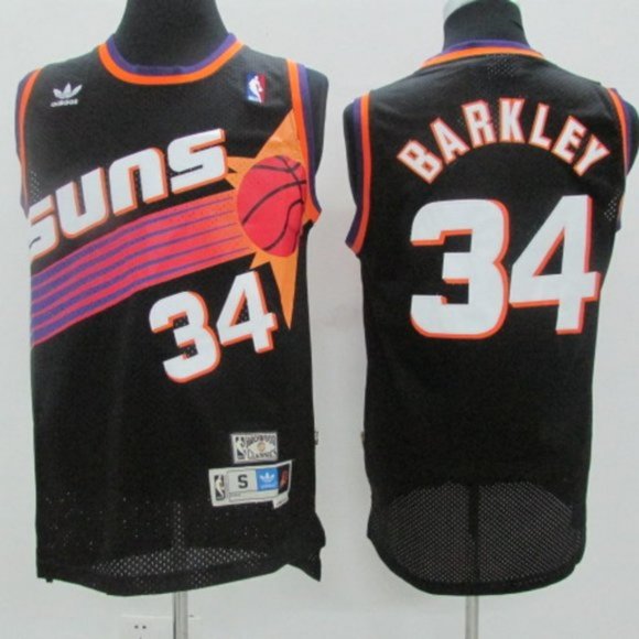 charles barkley black suns jersey